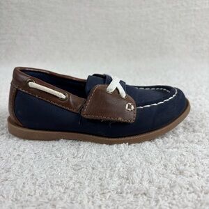 Max‎ + Jake Shoes Boys Toddler 9 Blue Slip On Loafers